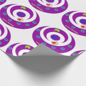 pompöse Mode Geschenkpapier (Ecke)