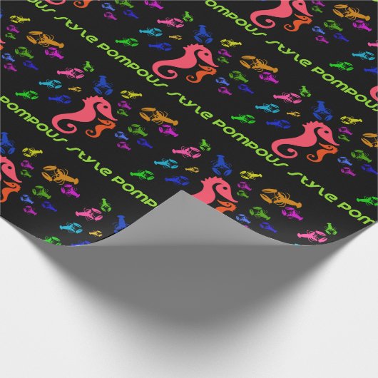 pompöser Stil Geschenkpapier (Ecke)