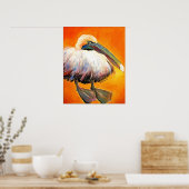 Pompous Pelican Poster (Küche)