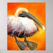 Pompous Pelican Poster (Vorne)