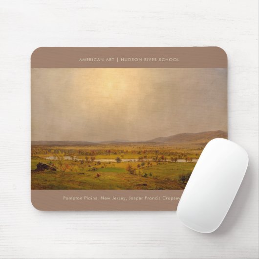 Pompton Plains New Jersey Kunstmalerei Mousepad (Mit Mouse)