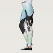 Pomsky HundeLeggings Leggings (Links)