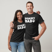 Pomsky Vater Funny Pomsky Eigentümer Dog Vater T-Shirt (Unisex)