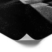 Ponca Chief Yankton Dakota Territory um ca. 1870er Poster (Ecke)