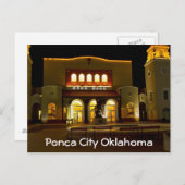 Ponca City 3 Postkarte (Vorne/Hinten)