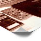 Ponca City Oklahoma Poncan Theater 1938 Poster (Ecke)