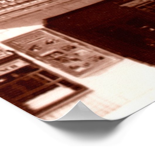 Ponca City Oklahoma Poncan Theater 1938 Poster (Ecke)