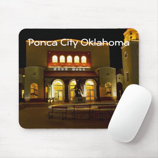 Ponca Stadt 3 Mousepad (Mit Mouse)