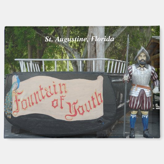Ponce de Leon Fountain - Jugendmagnet Magnet (Vorderseite)