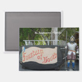 Ponce de Leon Fountain - Jugendmagnet Magnet (Vorderseite/Rückseite)