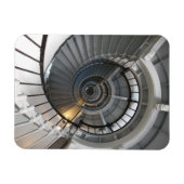 Ponce de Leon Inlet Lichttreppe von unten Magnet (Horizontal)