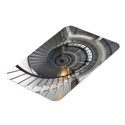 Ponce de Leon Inlet Lichttreppe von unten Magnet (Linke Seite)