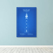 Ponce de Leon Inlet Lighthouse - Florida - AD Leinwanddruck (Insitu (Holzboden))
