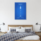 Ponce de Leon Inlet Lighthouse - Florida - AD Leinwanddruck (Insitu (Schlafzimmer))