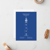 Ponce de Leon Inlet Lighthouse - Florida - AD Mitteilungskarte (Vorderseite/Rückseite Beispiel)