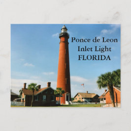 Ponce de Leon Inlet Lighthouse, Florida Postcard Postkarte
