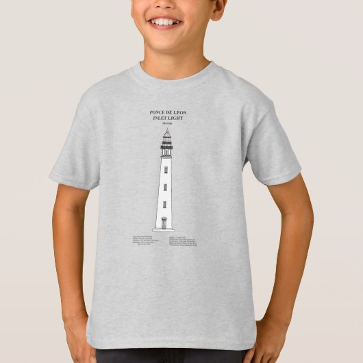 Ponce de Leon Inlet Lighthouse - Florida - SBD T-Shirt (Vorderseite)
