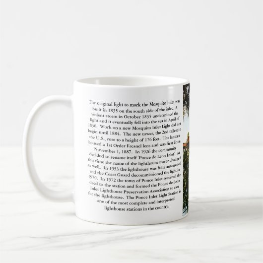 Ponce de Leon Inlet Lighthouse, Florida Tasse (Links)