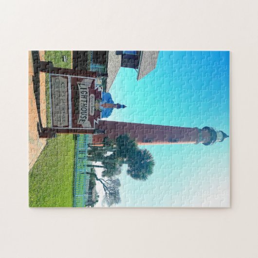 Ponce De Leon Inlet Lighthouse in Ponce Inlet, FL Puzzle (Horizontal)