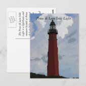 Ponce de Leon Inlet Lighthouse Postkarte (Vorne/Hinten)
