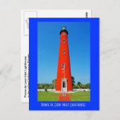 Ponce de Leon Inlet Lighthouse Postkarte (Vorne/Hinten)