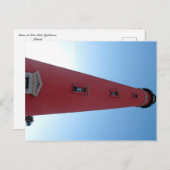 Ponce de Leon Inlet Lighthouse Postkarte (Vorne/Hinten)
