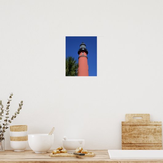 Ponce De Leon Lighthouse Foto auf Poster (Küche)