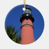 Ponce De Leon Lighthouse in Florida Keramik Ornament (Vorne)
