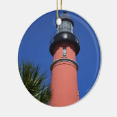 Ponce De Leon Lighthouse in Florida Keramik Ornament (Links)