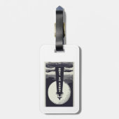 Ponce De Leon Lighthouse Moon Gepäckanhänger (Rückseite vertikal)