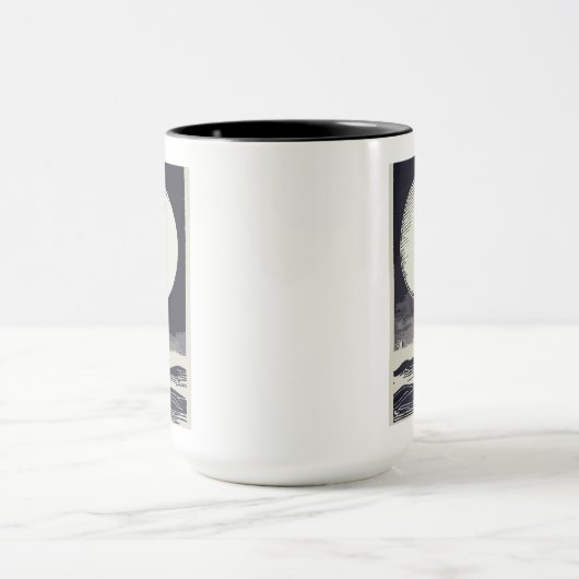 Ponce De Leon Lighthouse Moon Tasse (Zentrum)