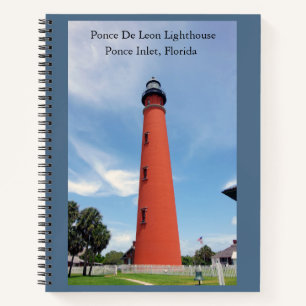 Ponce De Leon Lighthouse Notebook Notizblock