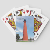 Ponce De Leon Lighthouse Spielkarten
