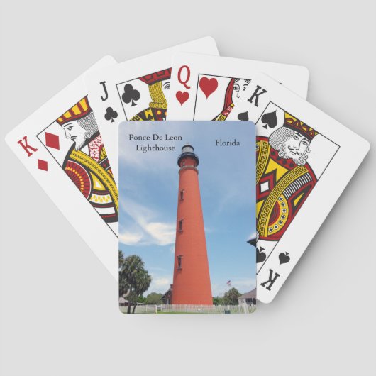 Ponce De Leon Lighthouse Spielkarten (Rückseite)