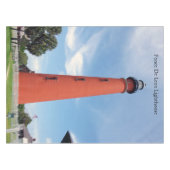 Ponce De Leon Lighthouse Tischdecke (Vorderseite (Horizontal))