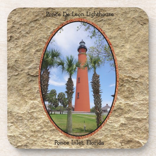 Ponce De Leon Lighthouse Untersetzer (Vorderseite)