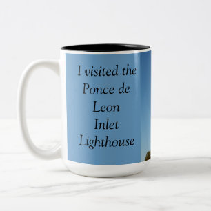 Ponce de Leon Lighthouse Zweifarbige Tasse