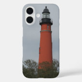 Ponce Inlet Lighthouse Oberhalb des Trees Fotos Case-Mate iPhone Hülle (Rückseite)
