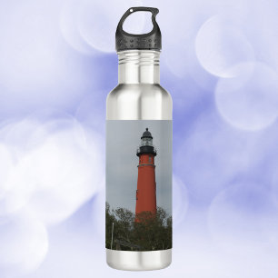 Ponce Inlet Lighthouse Oberhalb des Trees Fotos Edelstahlflasche