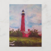 Ponce Inlet Lighthouse Postkarte (Vorderseite)