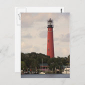 Ponce Inlet Lighthouse Postkarte (Vorne/Hinten)