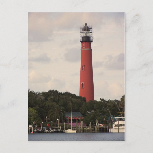 Ponce Inlet Lighthouse Postkarte (Vorderseite)