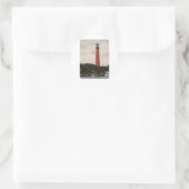 Ponce Inlet Lighthouse Runder Aufkleber (Tasche)