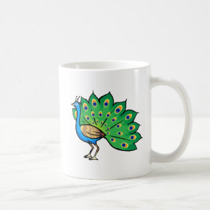Ponce Pfau Kaffeetasse