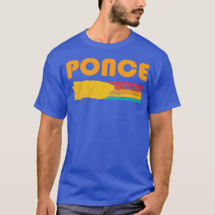 Ponce Puerto Rico Vintag Distressed Souvenir T-Shirt