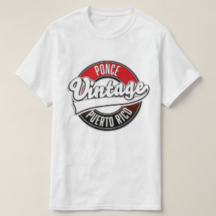 Ponce Puerto Rico Vintage-Logo T-Shirt