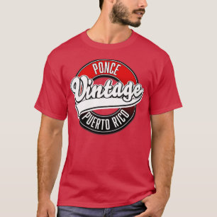 Ponce Puerto Rico Vintages Logo T-Shirt