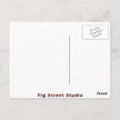 Ponchatoula Strawberries Card Postkarte (Rückseite)