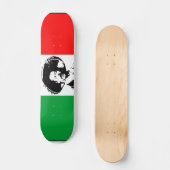 Poncho-Skateboard Skateboard (Vorderseite)
