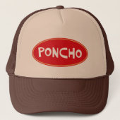 "PONCHO" Trucker Hat Truckerkappe (Vorderseite)